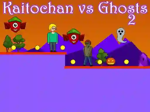 لعبة Kaitochan vs Ghosts 2 على الانترنت