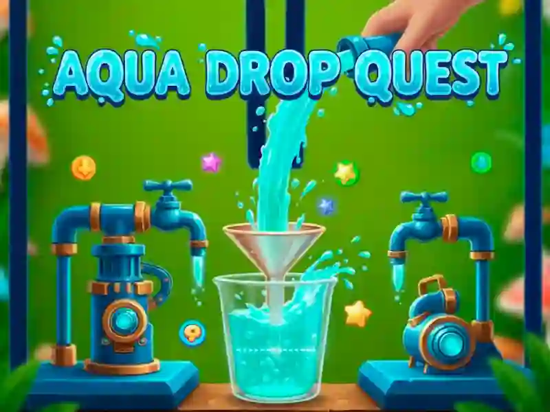 لعبة Aqua Drop Quest على الانترنت