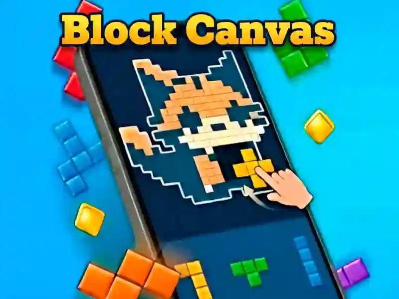 لعبة Block Canvas على الانترنت