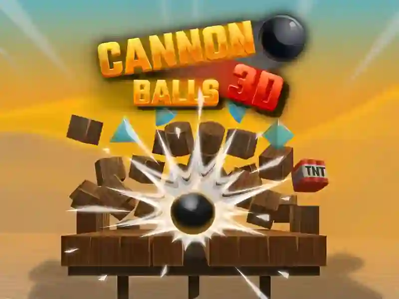 لعبة Cannon Balls 3D على الانترنت