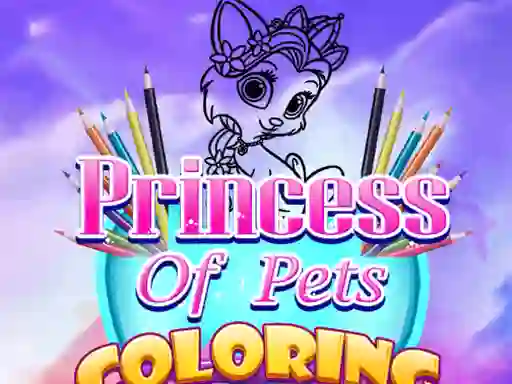 لعبة Princess Of Pets Coloring على الانترنت