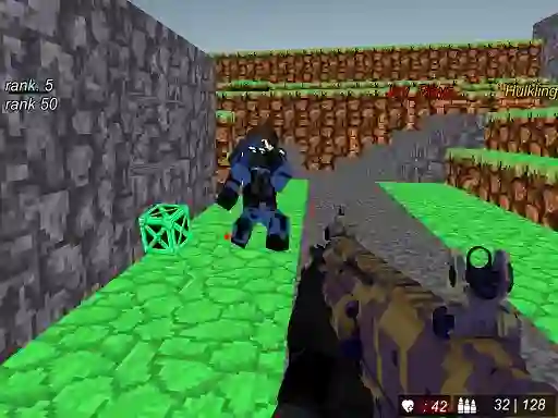 لعبة Blocky Wars Advanced Combat Swat Multiplayer على الانترنت