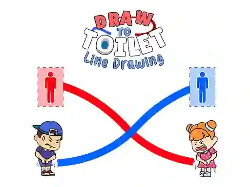 لعبة Draw To Toilet Line Drawing على الانترنت