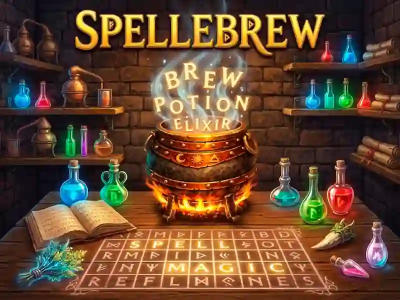 لعبة Spellebrew على الانترنت