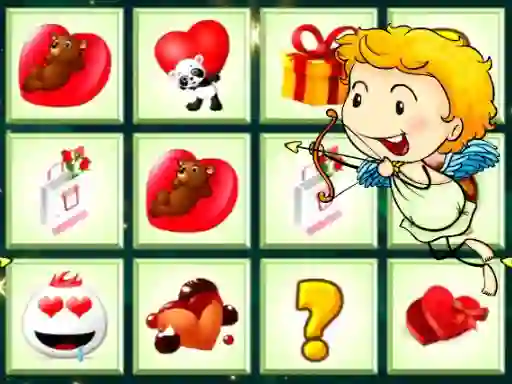 لعبة Valentines Cards Match على الانترنت