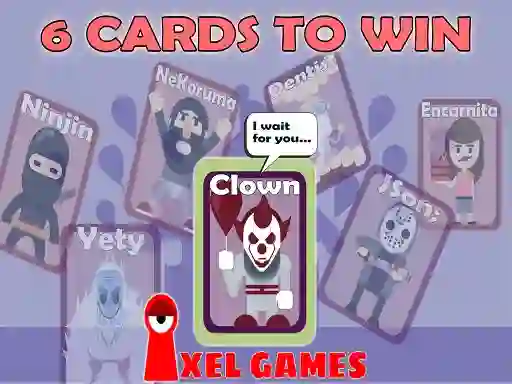 لعبة 6 Cards To Win على الانترنت