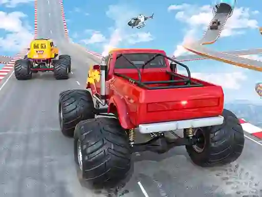 لعبة Mega Ramp Monster Truck Race على الانترنت