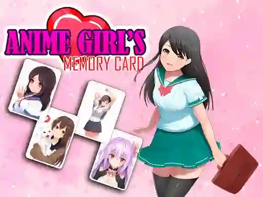 لعبة Anime Girls Memory Card على الانترنت