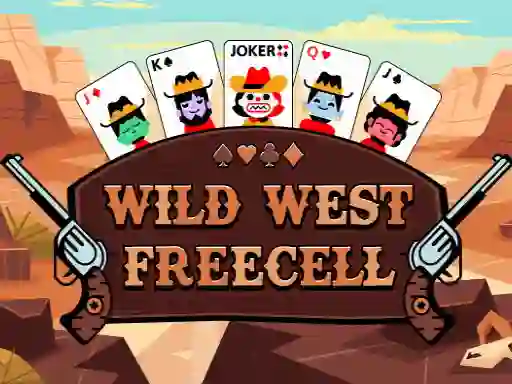 لعبة Wild West Freecell على الانترنت