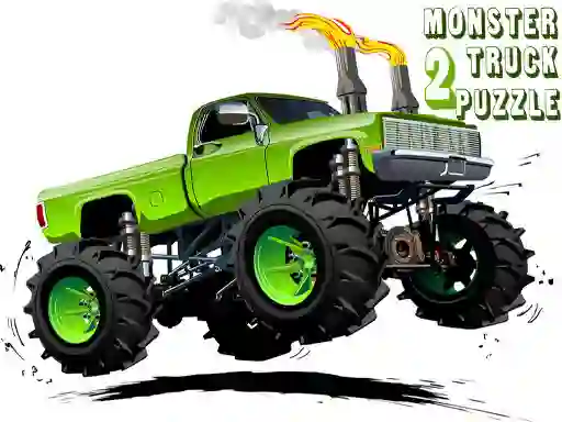 لعبة Monster Truck Puzzle 2 على الانترنت