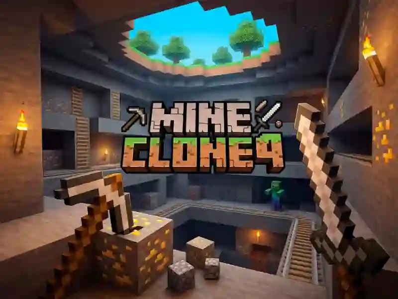 لعبة Mine Clone 4 على الانترنت