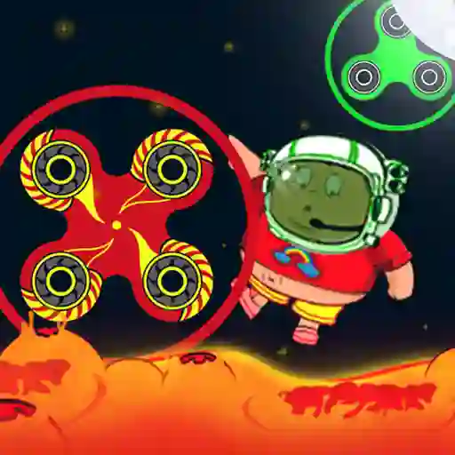 لعبة Spinner Astro the Floor is Lava على الانترنت