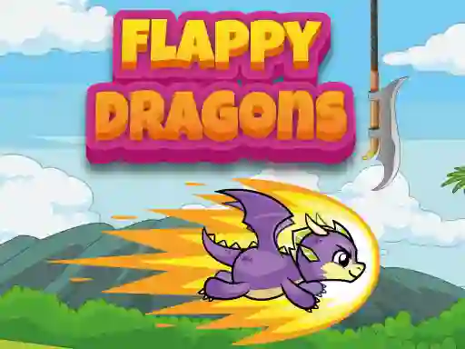 لعبة Flappy Dragons على الانترنت