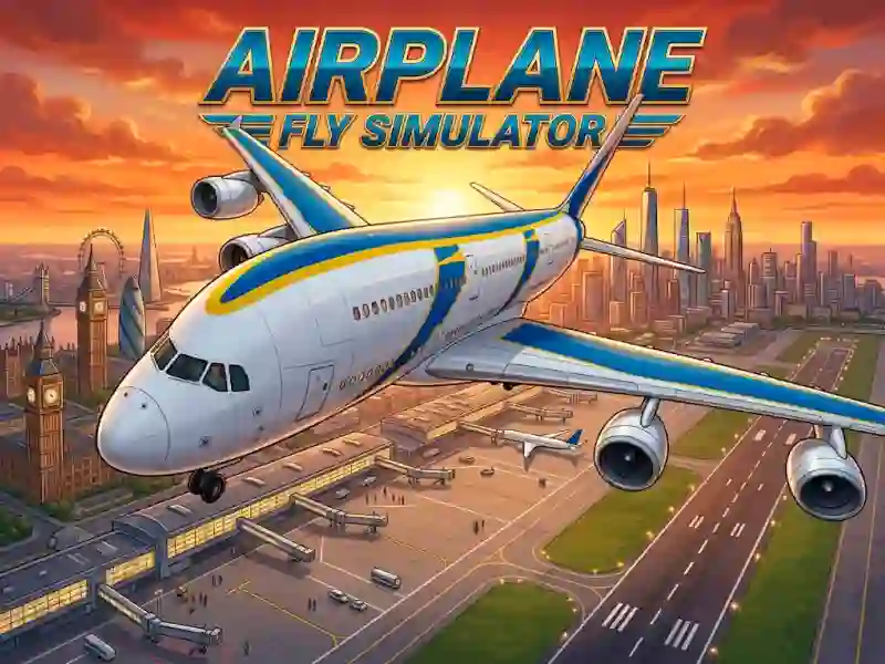 لعبة Airplane Fly Simulator على الانترنت