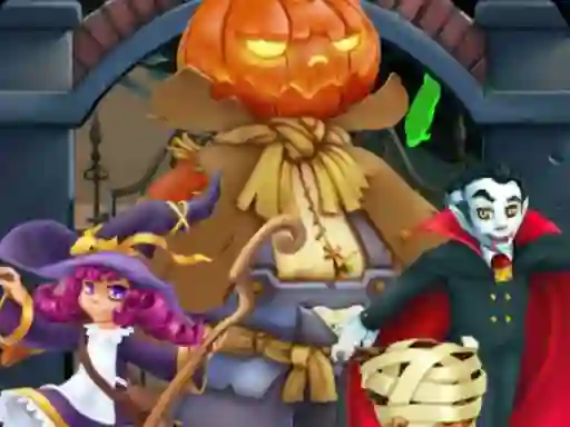 لعبة Halloween Jigsaw Deluxe على الانترنت
