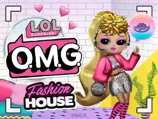 لعبة LOL Surprise OMG™ Fashion House على الانترنت