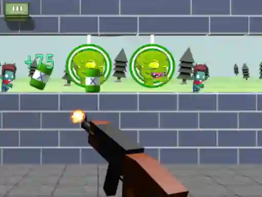 لعبة Zombie Target Shoot على الانترنت