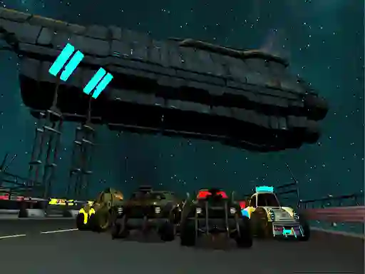 لعبة Moon Car Stunt على الانترنت