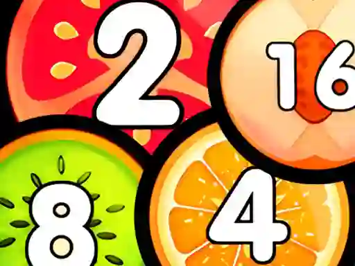 لعبة Merge Balls Shooter 2048 Connect Fruits على الانترنت