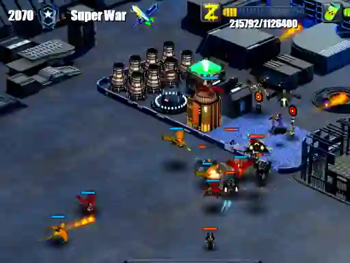لعبة Wars of Worlds على الانترنت