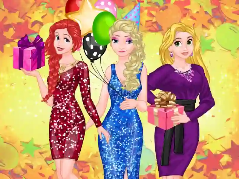 لعبة Frosty Princess Party Surprise على الانترنت