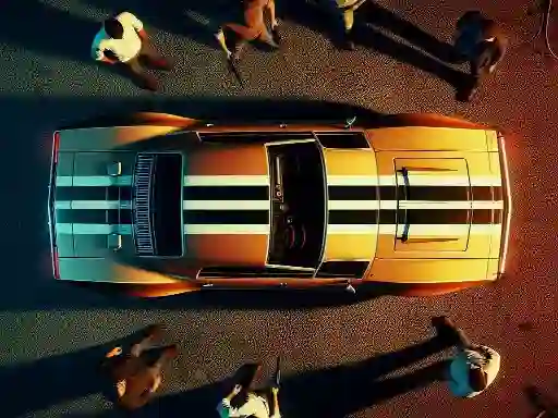 لعبة GTA Car Rush على الانترنت