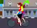 لعبة Cycling Kiss على الانترنت
