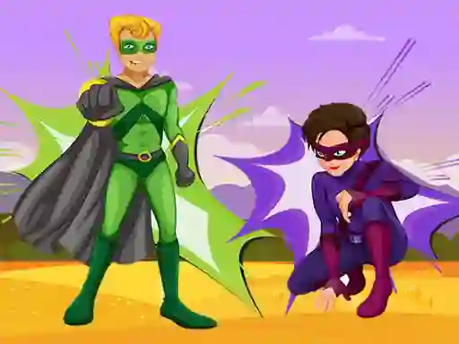 لعبة Superheroes Jigsaw على الانترنت