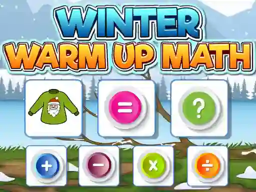 لعبة Winter Warm Up Math على الانترنت