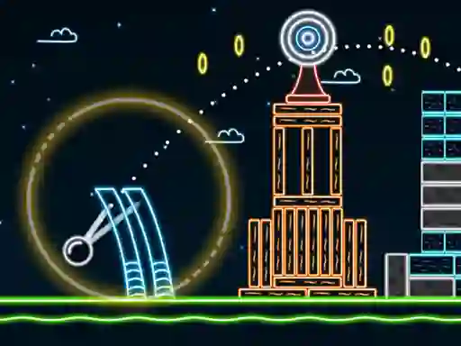 لعبة Neon Catapult على الانترنت