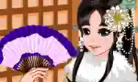 لعبة Kimono Cutie Dress Up على الانترنت
