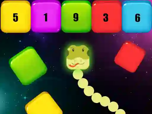 لعبة Snake Blocks and Numbers على الانترنت