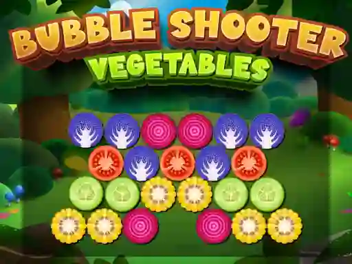 لعبة Bubble Shooter Vegetables على الانترنت