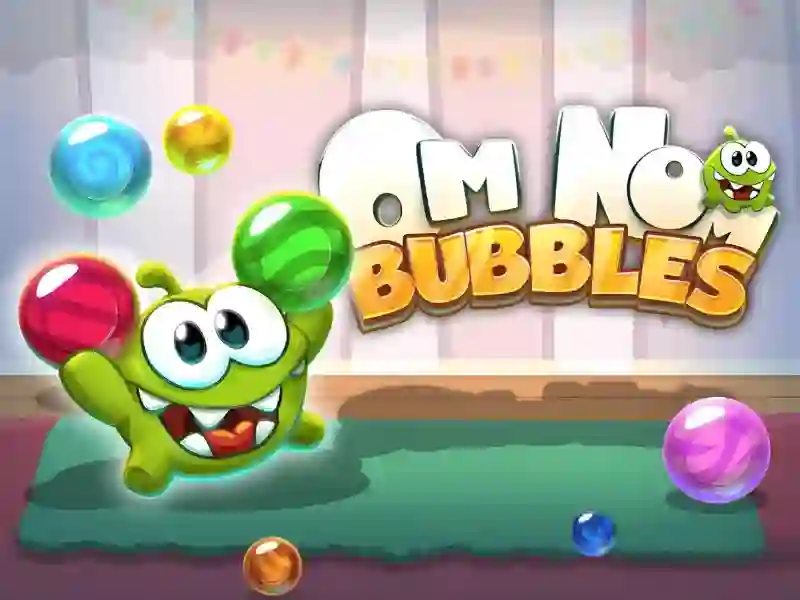 لعبة Om Nom Bubbles على الانترنت