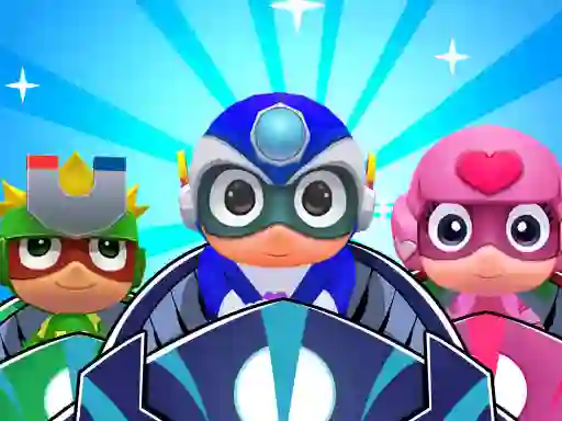 لعبة Masks Heroes Racing Kid على الانترنت
