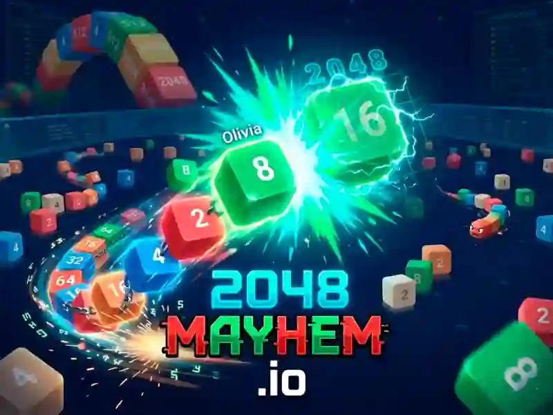 لعبة 2048 Mayhem.io على الانترنت