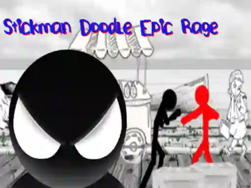 لعبة Stickman Doodle Epic Rage على الانترنت
