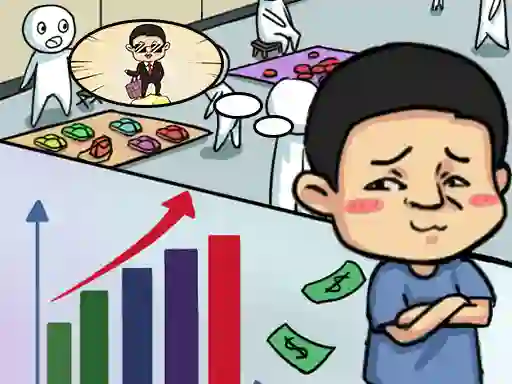 لعبة Stall Life Simulation على الانترنت