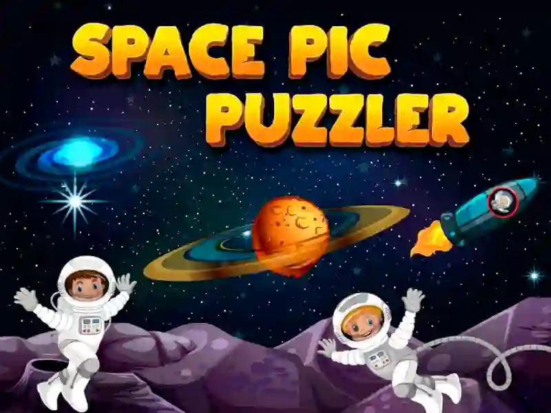 لعبة Space Pic Puzzler على الانترنت