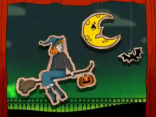 لعبة Halloween Witch Fly على الانترنت