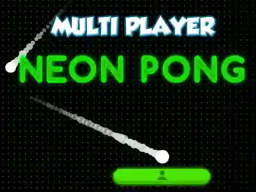 لعبة Neon Pong Multi Player على الانترنت