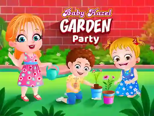 لعبة Baby Hazel. Garden party على الانترنت