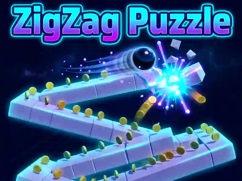 لعبة ZigZag Puzzle على الانترنت