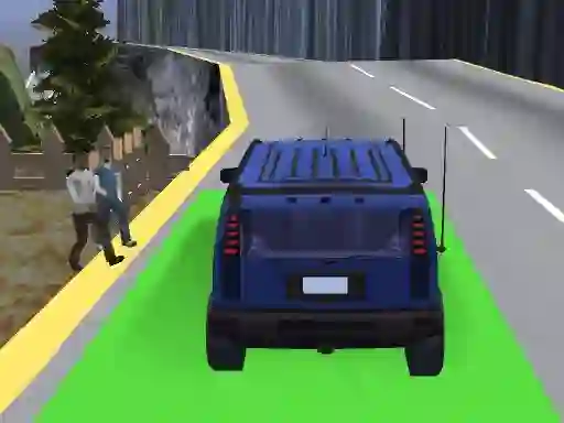 لعبة Uphill Jeep Driving على الانترنت