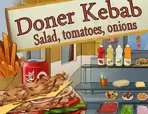 لعبة Doner Kebab Salad, Tomatoes, Onions على الانترنت