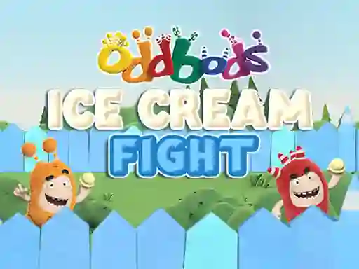 لعبة Oddbods Ice Cream Fight على الانترنت
