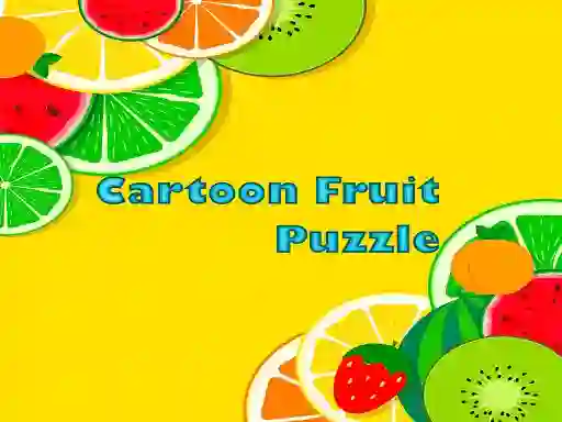لعبة Cartoon Fruit Puzzle على الانترنت