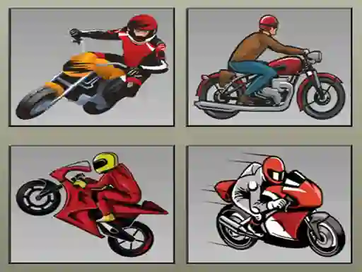 لعبة Racing Motorcycles Memory على الانترنت
