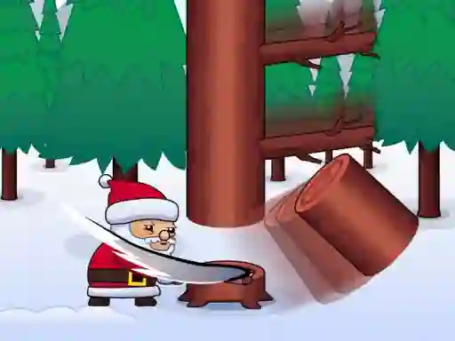 لعبة Lumberjack Santa على الانترنت