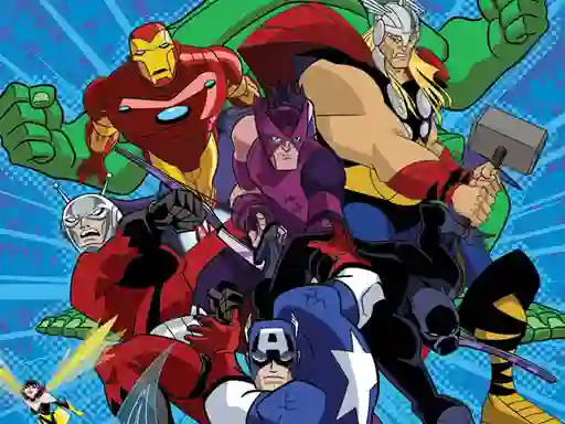 لعبة Avengers Coloring على الانترنت
